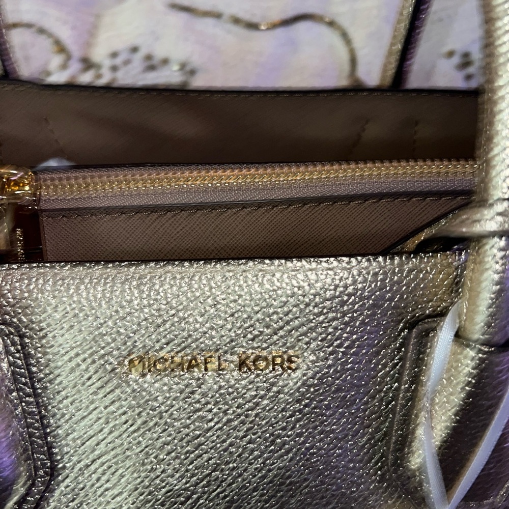 Michael Kors Gold Metallic Handbag